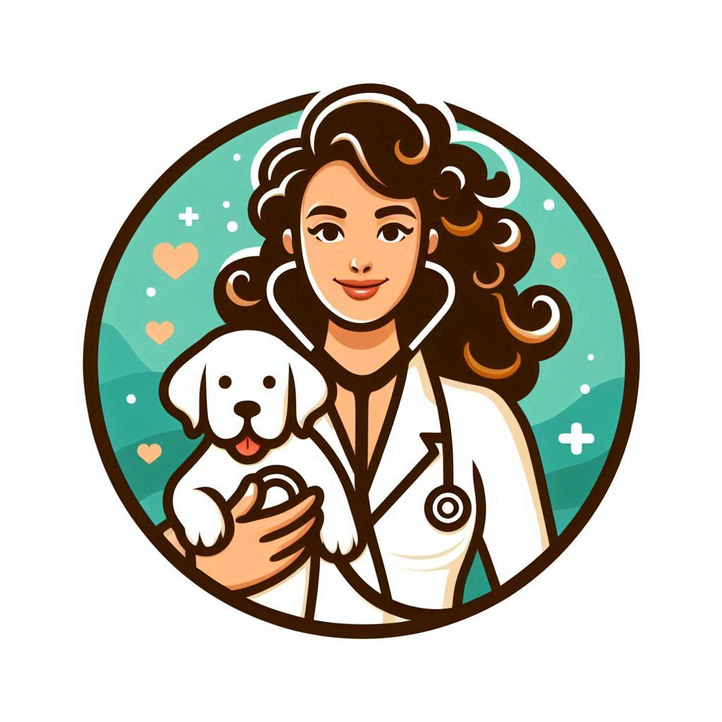 Veterinary Woman with Curly Hair